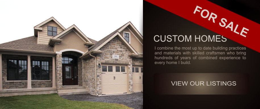 custom homes for sale